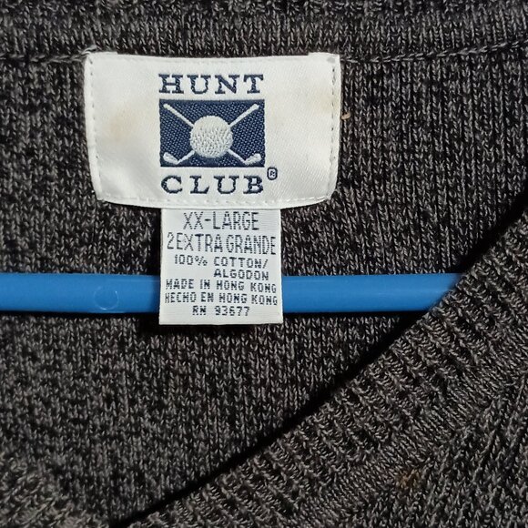 Hunt Club Golf Sweater Vest Pullover Mens Size XXL Brown - Picture 6 of 11